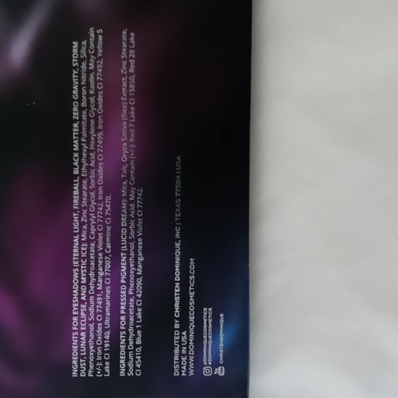 Dominique Cosmetics Eyeshadow Palette - Picture 3 of 4